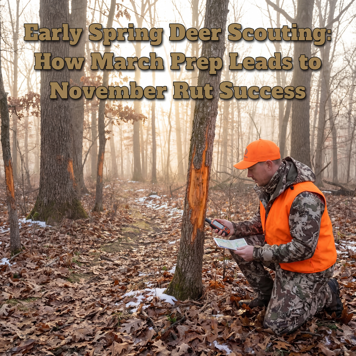 Early Spring Deer Scouting: How March Prep Leads to November Rut Success