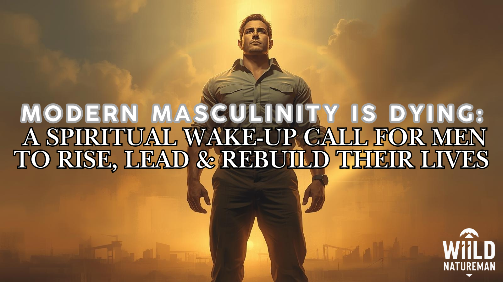 Modern Masculinity Is Dying: A Spiritual Wake-Up Call for Men to Rise, Lead & Rebuild Their Lives