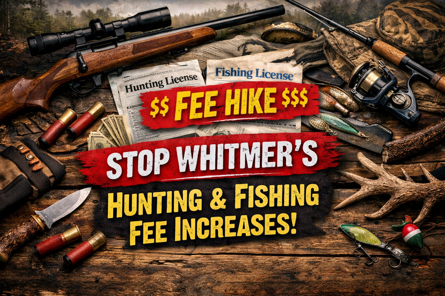 Abolish Michigan’s Hunting & Fishing Fee Hikes: Why Higher DNR License Costs Are the Wrong Solution