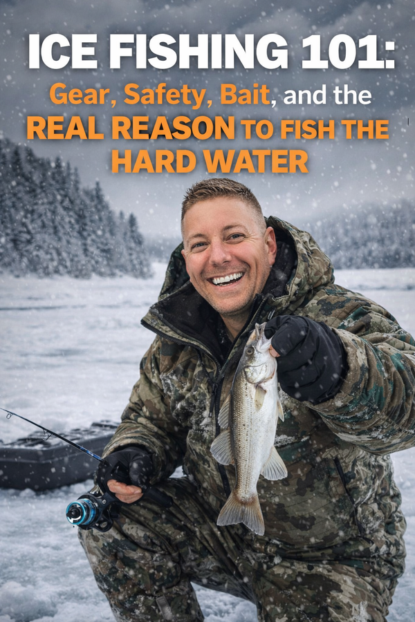 Ice Fishing 101: Gear, Safety, Bait, and the Real Reason to Fish the Hard Water